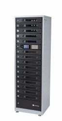 LocknCharge FUYL Tower 15 Armario de gestión y carga para dispositivos portátiles Negro, Gris (FUYL 15 Pro Classic Bundle - 5 YR - UK)
