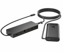 HP Combinazione di hub USB-C e alimentatore per notebook Universal (HP USB-C HUB AND CHARGER COMBO)