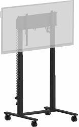 iiyama MD-CAR2031-B1 soporte para pantalla de señalización 2,67 m [105"] Negro (MD-CAR2031-B1 - Double column electric floor lift on wheels for monitors up to 98")