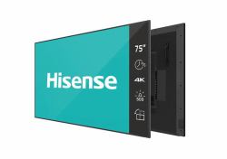 Hisense 75DM66D pantalla de señalización 190,5 cm [75"] LED Wifi 500 cd / m² 4K Ultra HD Negro Procesador incorporado Android 11 24/7 (Hisense DM Series 75' 4K Digital Signage Display)