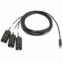 APC EPDU-TH3 sensor de temperatura y humedad Interior Alámbrico (APC Easy Rack - PDU rack temperature & humidity sensor - black)