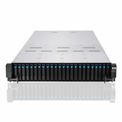 ASUS RS720-E11-RS24U Intel C741 Armadio [2U] Nero, Argento (RS720-E11-RS24U/10G/2.6KW/24NVMe/OCP/GPU)