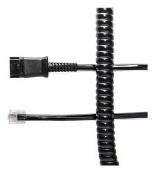 V7 BL-04S+P cable telefónico 2 m Negro 