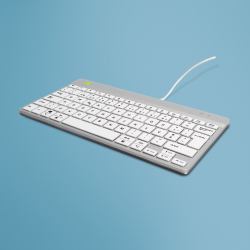 R-Go Tools Teclado ergonómico R-Go Compact Break, teclado compacto con software de pausa, QWERTY...