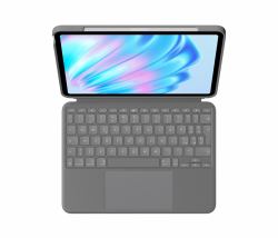 Logitech Combo Touch per iPad Air da 11", iPad Air [5a gen] (Logitech Combo Touch - Custodia tastiera e carta - con trackpad - retroilluminato - Apple Smart connector - QWERTY - italiana - grigio o...