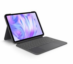 Logitech Combo Touch per Pad Pro da 11" (Logitech Combo Touch - Custodia tastiera e carta - con trackpad - retroilluminato - Apple Smart connector - QWERTY - italiana - grafite - per Apple 11-inch ...