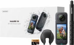 Insta360 X4 Explorer Bundle cámara para deporte de acción 72 MP 8K Ultra HD CMOS 25,4 / 2 mm [1 / 2"] Wifi 500 g (Insta360 X4 Explorer Bundle)