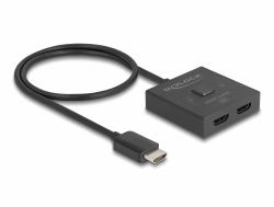 DeLOCK HDMI Switch 2 a 1 bidireccional 8K (Delock HDMI Switch 2 to 1 bidirectiona)