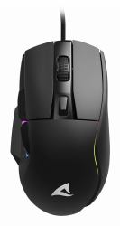 Sharkoon SGM35 ratón Universal mano derecha USB tipo A Óptico 6400 DPI 
