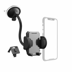 Hama Multi Teléfono móvil/smartphone Negro (MULTI 2IN1 PHONE HOLDER KIT WINDSCRN)