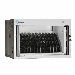 Power Technologies AC-MINI Armario de gestión y carga para dispositivos portátiles Blanco (AC-MINI 12-Bay Full-Featured)