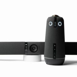 Owl Labs Paquete Meeting Owl 4+ y Owl Bar — Paquete para conferencias multicámara con vídeo 4...