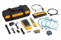 Fluke LIQ-KIT-IE comprobador de cables de red Comprobador de fibra óptica Azul, Naranja (LINKIQ TESTER W/ INDUSTRIAL - ETHERNET ADAPTER KIT & PROBE - Warranty: 12M)