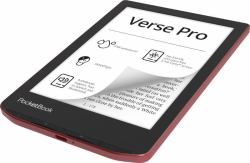 PocketBook Verse Pro lectore de e-book Pantalla táctil 16 GB Wifi Negro, Rojo (PocketBook Verse Pro e-book reader 16 GB Wi-Fi Bluetooth - Passion Red)