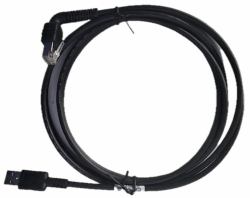 Zebra CBL-U20755-01 accesorio para lector de código de barras Alargador eléctrico (DS55 USB CABLE 7FT. W/ RIGHT - ANGLE CONNECTOR)