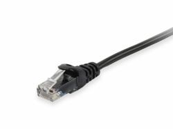 Equip 603151 Cat6A U/UTP Patch Cable; 0.15m; Black [2Years warranty]