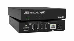 Matrox QuadHead2Go Q185 Multi-Monitor Controller Appliance / Q2G-DP4K2 (Matrox QuadHead2Go multi-monitor controller appliance.)