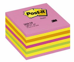 Post-It Würfel 2028NP cuaderno y block Multicolor (Post-it Notes Cube 76x76mm 450 Sheets Assorted Colours 2028 NP)