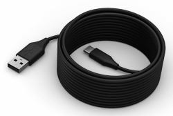 Lenovo Video Bar USB 2.0 Cable 5m cavo USB USB A USB C 0,48 Gbit/s Nero (THINKSMART CABLE 5M - USB-C TO USB-A CABLE)