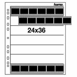 Hama Negative Sleeves, 24 x 36 mm, Glassine matt álbum de foto y protector 7 hojas (NEGATIVE SLEEVE GLASSINE 24X36 25PCS)