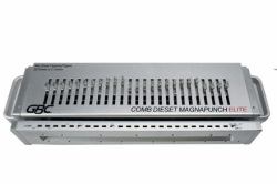 GBC 4410051 máquina de encuadernación Encuadernadora de canutillo 30 hojas Plata (GBC 4410051 Interchangeable Comb Die Set)