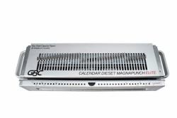 GBC 4410053 máquina de encuadernación Plata (GBC 4410053 Interchangeable 3:1 Calendar Die Thumb Cut Set)