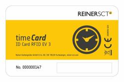 Reiner SCT timeCard 10 Exchange Sync Basisversion ohne Laufzeitbeschränkung 1 licencia[s] (Timecard Premium Card Mifare - Desfire Ev3 Rfid Tag Black, - White, Yellow 10 Pc[S] - Warranty: 12M)