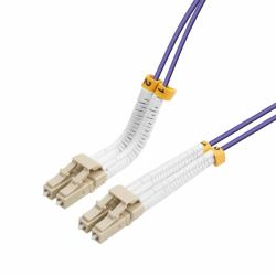 Lanview LVO231812-FLEX cavo InfiniBand e in fibra ottica 3 m LC Viola (Bendable LC-LC Multimode - Fiber Patch Cable Duplex 3m - OM4 LSZH Fibre Patch Cable - Warranty: 300M)
