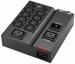 PowerWalker MBS/PDU IEC 1-3kVA power distribution unit [PDU] 9 AC outlet[s] Black (PowerWalker MBS/PDU IEC 1-3kVA - strÃ¸m)