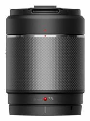 DJI DL 75mm F1.8 Lens Objetivos para cine Negro (DJI DL 75mm F1.8 Lens)