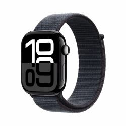Apple Watch Series 10 OLED 46 mm Digital 416 x 496 Pixeles Pantalla táctil 4G Negro Wifi GPS [satélite] (WATCH SRS 10 GPS+CELL 46MM - BLACK INK LOOP)