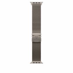 Apple MXKC3ZM/A Accesorios para dispositivos vestibles inteligentes Grupo de rock Titanio (-APPLE WATCH 49 NATURAL TML S)