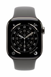 Apple MXLH3ZM/A Accesorios para dispositivos vestibles inteligentes Grupo de rock Gris Fluoroelastómero (*APPLE WATCH 42 STONE GRAY SB M/L)