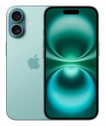 Apple iPhone 16 15,5 cm [6.1"] SIM doble iOS 18 5G USB Tipo C 512 GB Verde azulado (Apple iPhone 16 - 5G smartphone - dual-SIM / Internal Memory 512 GB - OLED display - 6.1" - 2556 x 1179 pixels - ...