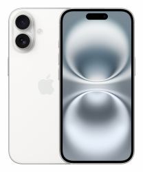 Apple iPhone 16 15,5 cm [6.1"] SIM doble iOS 18 5G USB Tipo C 128 GB Blanco (APPLE IPHONE 16 128GB WHITE)