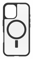 OB REACT MAGSAFE APPLE IPHONE16 - BLACK CRYSTAL CLEAR/BLACKPROPACK
