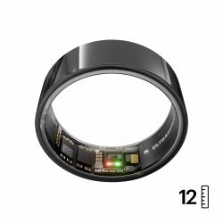 Ultrahuman Ring AIR No Anillo inteligente rastreador de actividad Negro (Ring Air Aster Black Size 12)