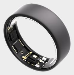 Ultrahuman Ring AIR No Anillo inteligente rastreador de actividad Gris (Ring Air Matt Grey Size 14)