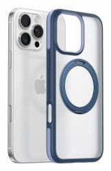 torras Ostand R Fusion funda para teléfono móvil 15,5 cm [6.1"] Azul, Transparente 
