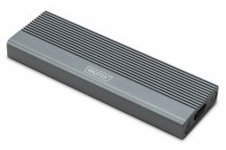 Digitus DA-71154 contenitore di unità di archiviazione Box esterno SSD Nero M.2 (USB M.2 HDESSD EXTSATA 6GB USB 3.1G2)