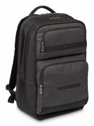 Targus CitySmart mochila Mochila informal Negro, Gris Imitación piel, Poliuretano [PU] 
