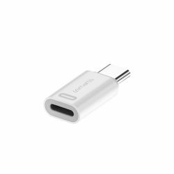 4smarts 540711 cambiador de género para cable Lightning USB-C Blanco 