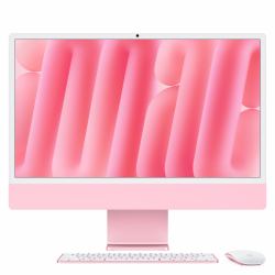 Apple iMac Apple M M4 59,7 cm [23.5"] 4480 x 2520 Pixeles PC todo en uno 16 GB 256 GB SSD macOS Sequoia Wi-Fi 6E [802.11ax] Rosa (24 INCH IMAC M4 8C CPU 8C GPU - 16GB 256SSD PINK)