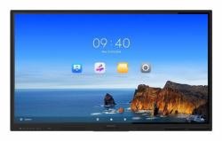Hikvision Value Series DS-D5B65RB/EL pizarra blanca interactiva 165,1 cm [65"] 3840 x 2160 Pixeles Pantalla táctil Negro (Hikvision 65' 4K Android 13 40 points touch)