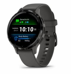 Garmin Venu 3S 3,05 cm [1.2"] AMOLED 41 mm Digital 390 x 390 Pixeles Pantalla táctil Gris Wifi G...