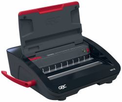 GBC WireBind WB15E Encuadernadora de espiral 125 hojas Negro, Rojo (GBC WireBind WB15E Electric Binding Machine)
