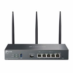omada TP-Link Omada ER706W router inalámbrico Gigabit Ethernet Doble banda [2,4 GHz / 5 GHz] Negro 