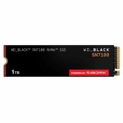 Western Digital Black WDS100T4X0E-00CJA0 unidad de estado sólido 1 TB M.2 PCI Express 4.0 NVMe T...
