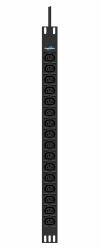 PowerWalker 10133023 unidad de distribución de energía [PDU] 16 salidas AC 0U Negro (PowerWalker PHB21)
