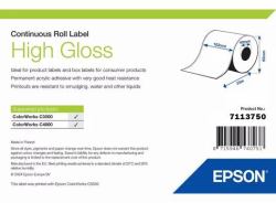 Epson High Gloss Label Etiqueta para impresora autoadhesiva (HIGH GLOSS LABEL CONTINUOUS - ROLL 102MM X 33M)